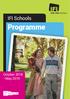 IFI Schools. Programme