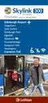 Services X12 & Skylink 400 also serve RBS Gogarburn - see separate timetable leaflets for details.