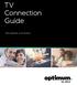 TV Connection Guide. Para español, ve el reverso.