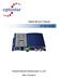 Optical Receiver Manual. Transmitter OP-OR112R JⅢ. Shenzhen Optostar Optoelectronics Co., Ltd (Version 2)