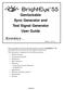 Genlockable Sync Generator and Test Signal Generator User Guide