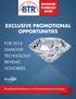 EXCLUSIVE PROMOTIONAL OPPORTUNITIES
