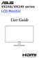 VX24A/VX249 series LCD Monitor. User Guide