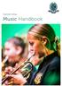 Clayfield College. Music Handbook