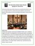 The University of Notre Dame Chorale Spring 2017 Newsletter