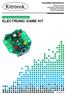 ELECTRONIC GAME KIT TEACHING RESOURCES. Version 2.0 BUILD YOUR OWN MEMORY & REACTIONS