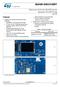 M24SR-DISCOVERY. Discovery kit for the M24SR series Dynamic NFC/RFID tag. Features
