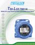 TEK-LCD 7801A. NEMA 4X Loop-Powered Feet and Inches Level Meter.   ACCESSORIES. Technology Solutions