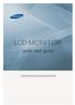 LCD MONITOR. quick start guide P2070,P2270,P2370,P2070G,P2270G,P2370G
