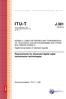 SERIES J: CABLE NETWORKS AND TRANSMISSION OF TELEVISION, SOUND PROGRAMME AND OTHER MULTIMEDIA SIGNALS Digital transmission of television signals