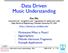 Data Driven Music Understanding