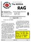 RAG. The NODXA. Due to the Labor Day holiday, the next meeting will be on Monday, September 8, August Northern Ohio DX Association