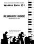Chinese Community Church Music Academy. Worship Band 101 RESOURCE BOOK. Revised February 21, 2010