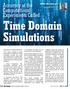 Time Domain Simulations