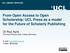 From Open Access to Open Scholarship: UCL Press as a model for the Future of Scholarly Publishing