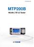 MTP200B WLAN / BT LE Tester