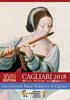 XVIII CAGLIARI august - 4 september - International Music Academy of Cagliari