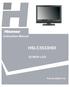 Instruction Manual HSLC5533HDI 22 INCH LCD. Part No:IES071112