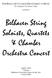 Belhaven String Soloists, Quartets & Chamber Orchestra Concert