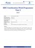 IERC Coordination Work Programme Year 2