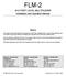 FLM-2. 6/12 PORT LOCAL MULTIPLEXER Installation and Operation Manual. Notice