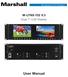 Broadcast A / V Division M-LYNX-702 V.3. Dual 7 LCD Display. User Manual
