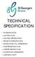 TECHNICAL SPECIFICATION
