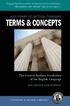 TERMS & CONCEPTS. The Critical Analytic Vocabulary of the English Language A GLOSSARY OF CRITICAL THINKING