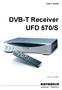 DVB-T Receiver UFD 570/S