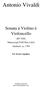 Antonio Vivaldi. Sonata á Violino è Violoncello. [RV 820] Manuscript D-Dl Mus.2-Q-6 Ansbach, ca Ed. Javier Lupiáñez