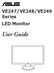 VE247/VE248/VE249 Series LED Monitor. User Guide