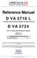 Reference Manual D VA 5718 L D VA 5724