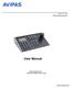 Model: AV D Keyboard Controller. User Manual. Please Read this User Manual throughout before using.