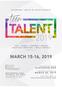 Alabama Church of God Teen Talent 2019 Competition Handbook. Table of Contents. A. State Competition... 4 B. International Competition...