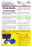 Scan tools, Technical insight. LAUNCH X-431. June 2010 Technical Newsletter. Features: $4,990 + gst. X3 Latest model SCAN TOOL