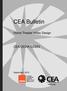 CEA Bulletin. Home Theater Video Design CEA/CEDIA-CEB23