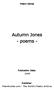 Autumn Jones - poems -