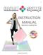 INSTRUCTION MANUAL. Made in the U.S.A. by USA Dance Floor. Copyright 2017 USA Dance Floor, LLC