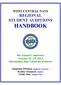 WEST CENTRAL NATS REGIONAL STUDENT AUDITIONS HANDBOOK