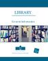 LIBRARY. General information