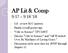 AP Lit & Comp 9/17 9/18 18