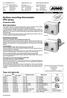 Surface-mounting thermostats ATH series