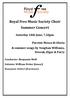 Royal Free Music Society Choir Summer Concert