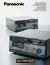 AJ- AJ- DVCPRO50 Studio VTRs (525)