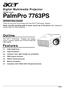 PalmPro 7763PS OPERATING GUIDE