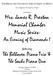 Mrs. James R. Preston Memorial Chamber Music Series: