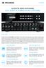 ULTIMATE HDMI SWITCHING! 8 IN / 8 OUT 4K HYBRID MATRIX SWITCHER