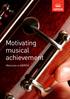 Motivating musical achievement. Welcome to ABRSM