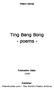 Ting Bang Bong - poems -