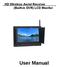 HD Wireless Aerial Receiver (Built-in DVR) LCD Monitor. User Manual